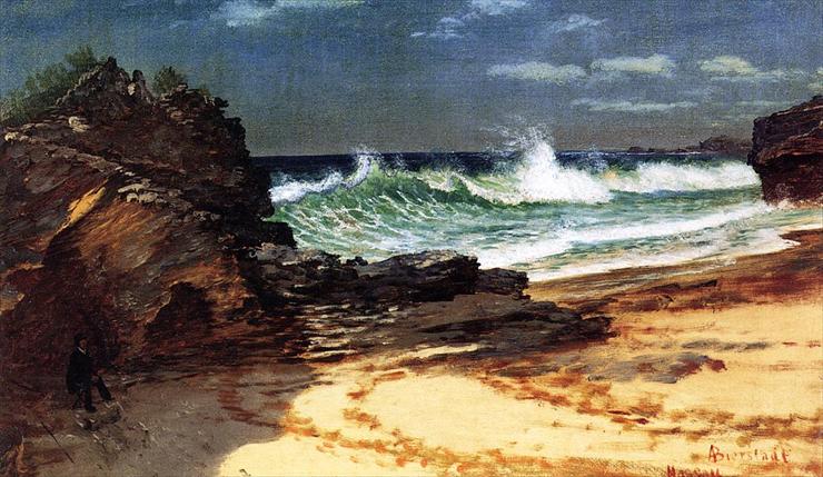 Albert Bierstads 1830  1902 - Bierstadt_Albert_Beach_at_Nassau.jpg
