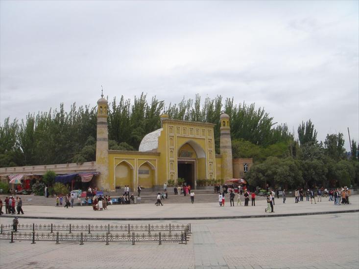 Architektura - Id Kah Mosque in Kashgar - East Turkestan.jpg