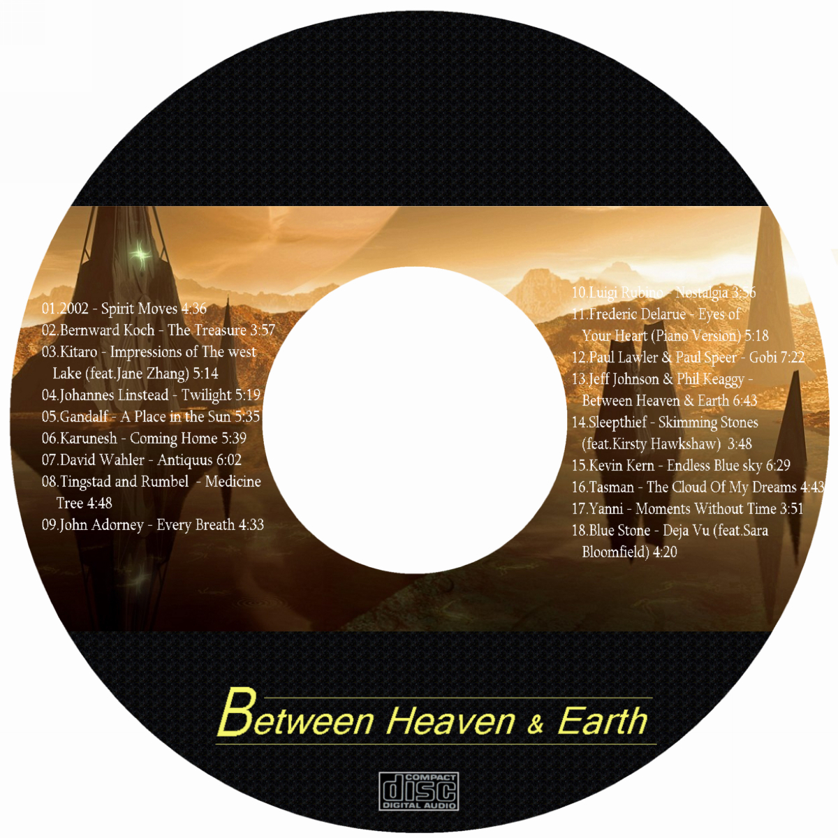 2010 - Deva Premal  Manose - Epiphany - VA - Between Heaven  Earth - CD.jpg