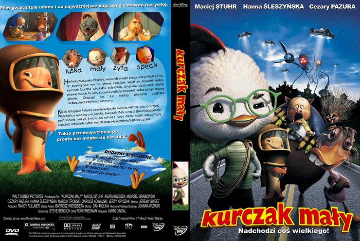 Okładki DVD - Kurczak Mały - Chicken Little Polish-front1.jpg