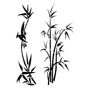 SZABLONY I DEKORACJE SCIAN - flora-131-bambusy_408.jpg