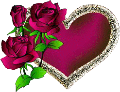 Serduszka - serce i roze.gif