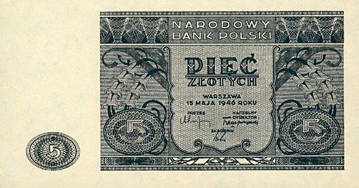 Banknoty Polska - 5zl1946a.png