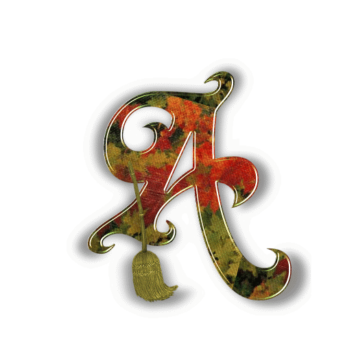 Alfabet Jesienny - 003 - A.gif