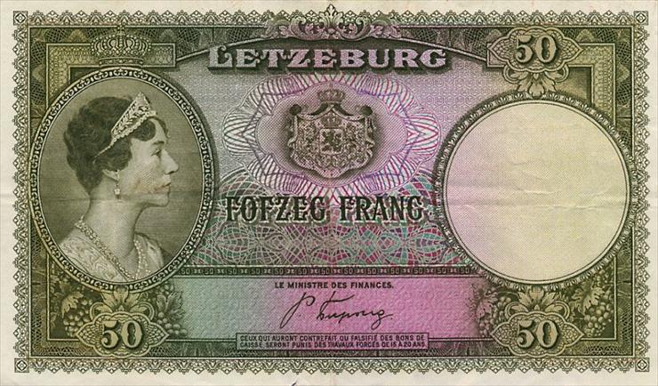 LUKSEMBURG - 1944 - 50 franków a.jpg