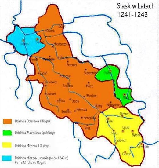 -Historyczne mapy Polski - 1241-1243 - Śląsk.jpg