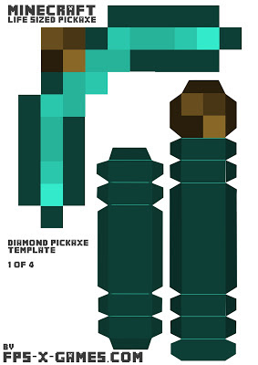 template - Minecraft-pickaxe-papercraft-template-1.jpg
